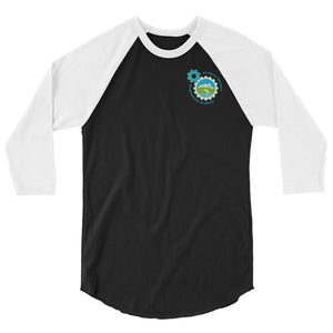 All-Akron Student 3/4 sleeve raglan shirt