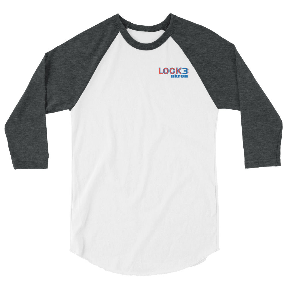 Lock 3 3/4 sleeve raglan shirt