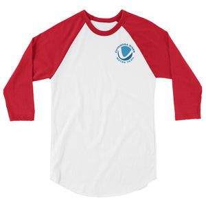 Water Trail 3/4 sleeve raglan shirt