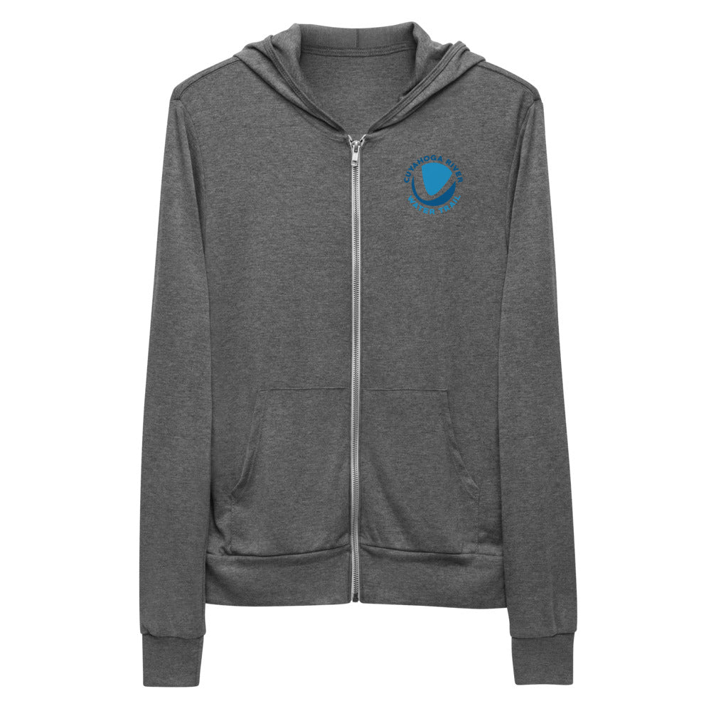 Water Trail Unisex zip hoodie