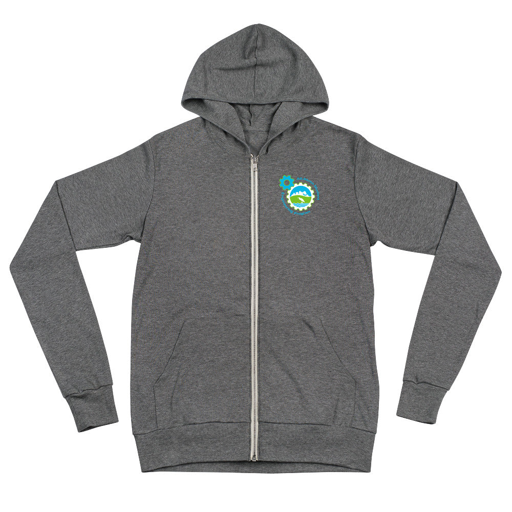 All-Akron Student Unisex zip hoodie